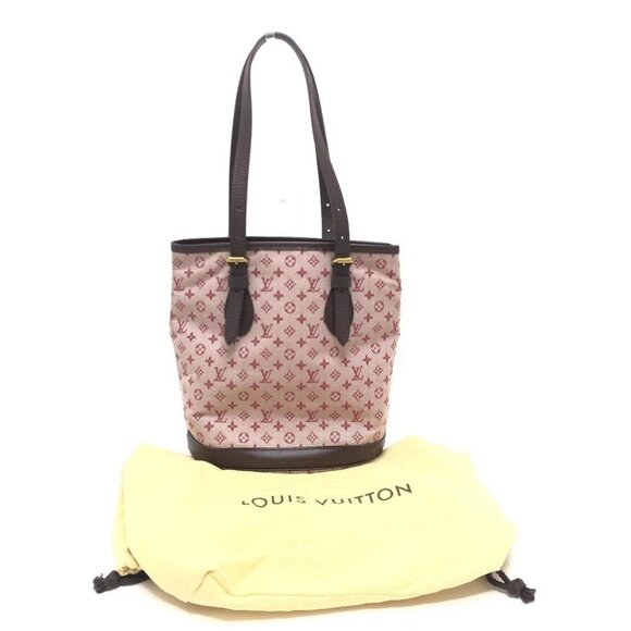 LOUIS VUITTON Monogram Mini Bucket PM SP order handbag with pouch Hand Bag - Picture 1 of 14